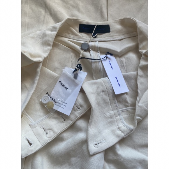 *SOLD* NWT Proenza Schouler White trousers size US 4 - Picture 6 of 10